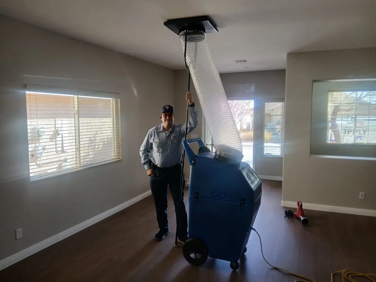 Professional Dryer Vent Cleaning work inside a Amity home